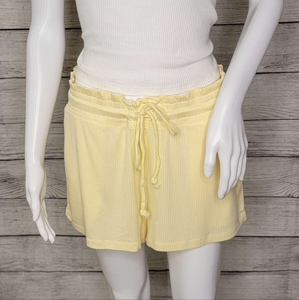 Jenni Ribbed Lounge Shorts